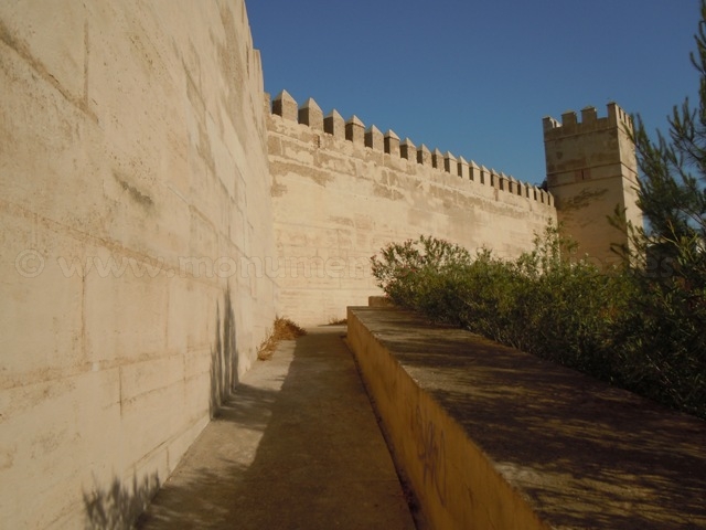 Barbacana o antemuro, Alcazaba de Badajoz