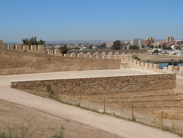 Plataforma de artillería, Alcazaba de Badajoz