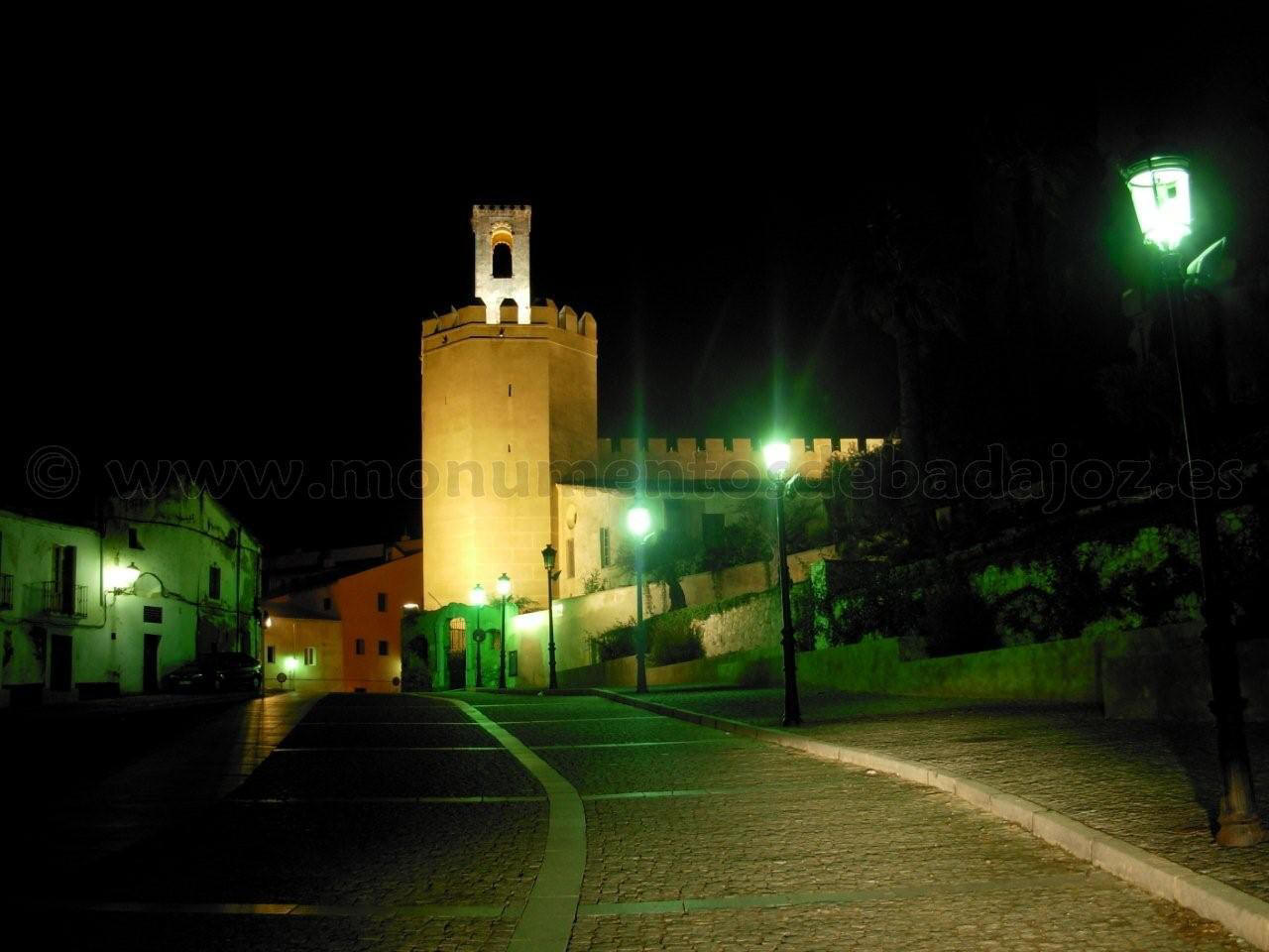 Torre Espantaperros, Alcazaba de Badajoz