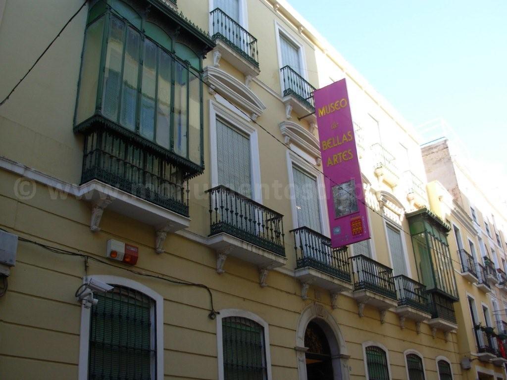 Eclecticismo en Badajoz: Casa de los Pinna Crespo, Museo de Bellas Artes de Badajoz