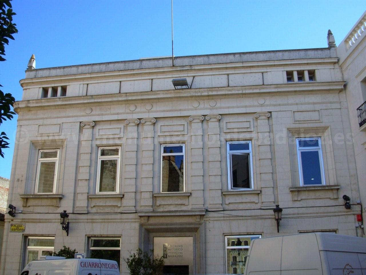Archivo Municipal, Plaza de España (Badajoz)