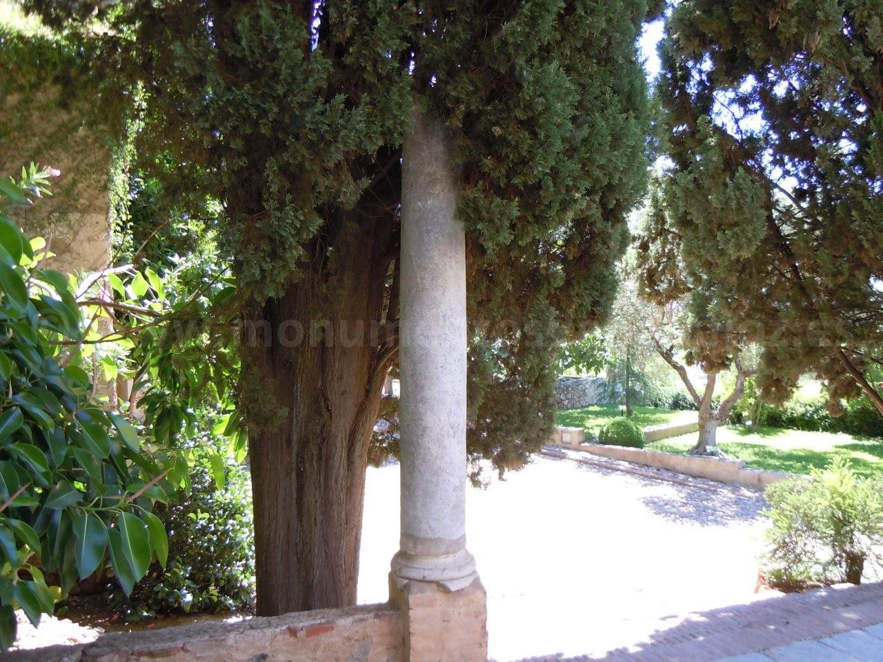 Restos visigodos en los Jardines de La Galera (Badajoz)