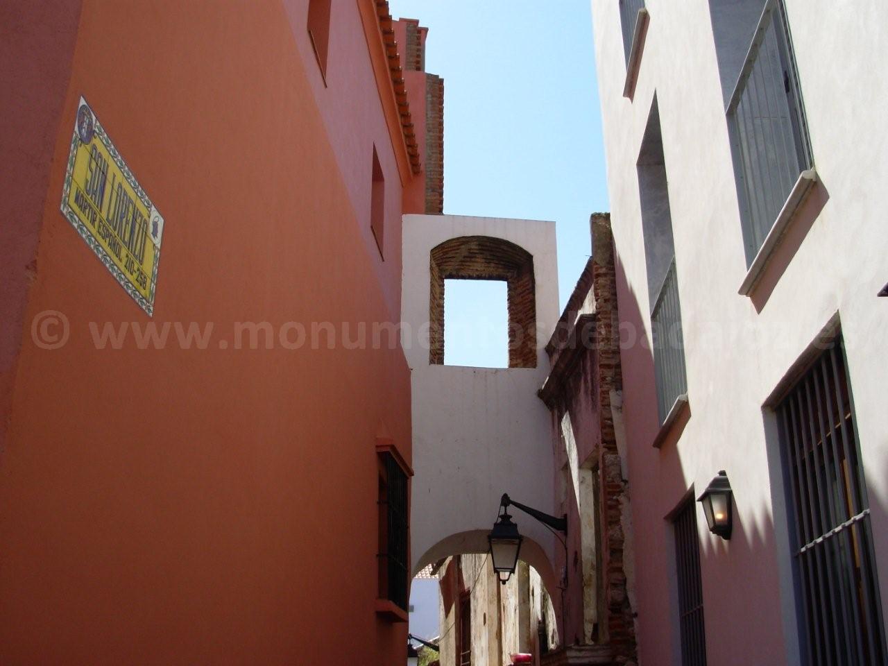 Arco de la calle San Lorenzo, Badajoz